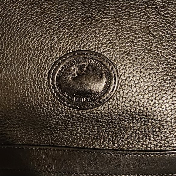 Dooney & Bourke Pebbled Black Leather Hobo Shoulder Bag - Picture 1 of 10